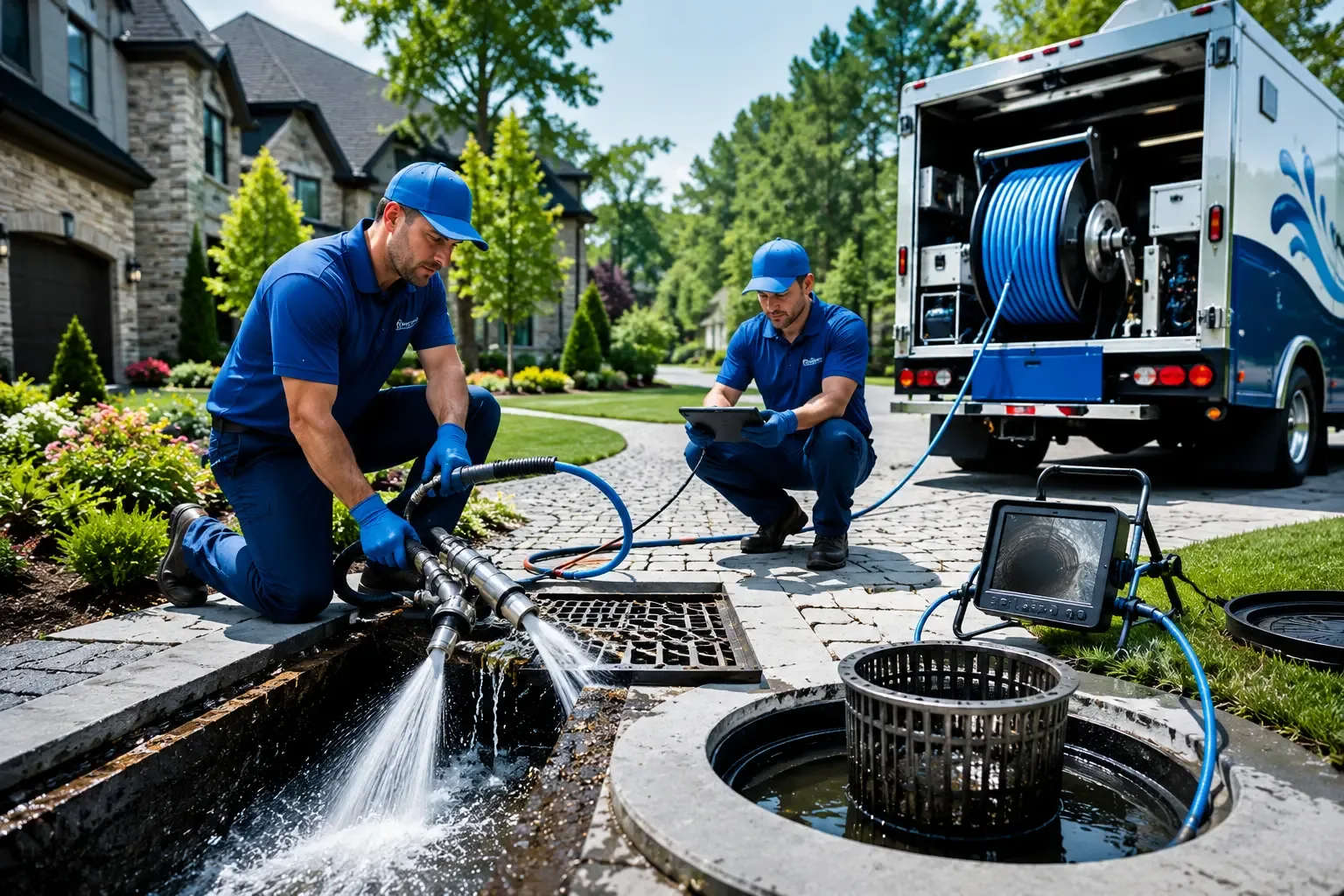 Local outdoor drain cleaning professionals in Great Bend, KS